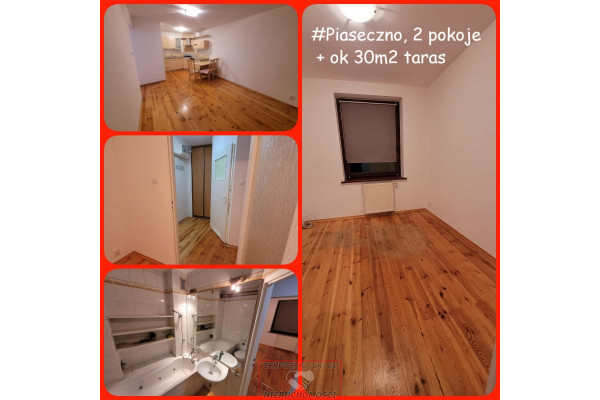 piaseczyński, Piaseczno, Albatrosów, Piaseczno 2 pokoje + 30 m2 taras!.