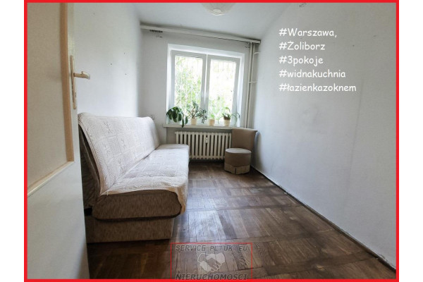 Warszawa, Żoliborz, Zajączka, #Żoliborz dla inwestora! 3 pokoje = 2 kawalerki !